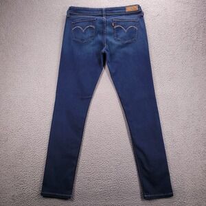 LEVIS Jeans Size 31 Demi Curve Skinny Low Rise Medium Wash Stretch Denim